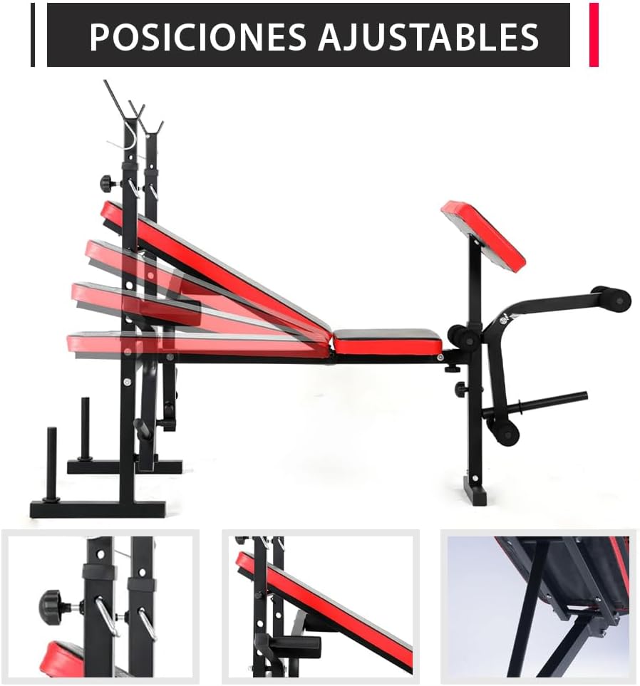 Banco de Musculacion Multifunción
