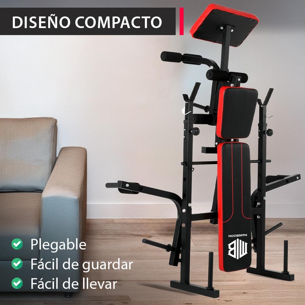 Banco de Musculacion Multifunción