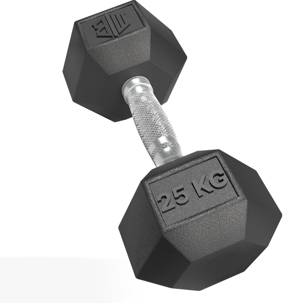 Mancuernas Hexagonales ergonomicas y anideslizantes-Maniboom