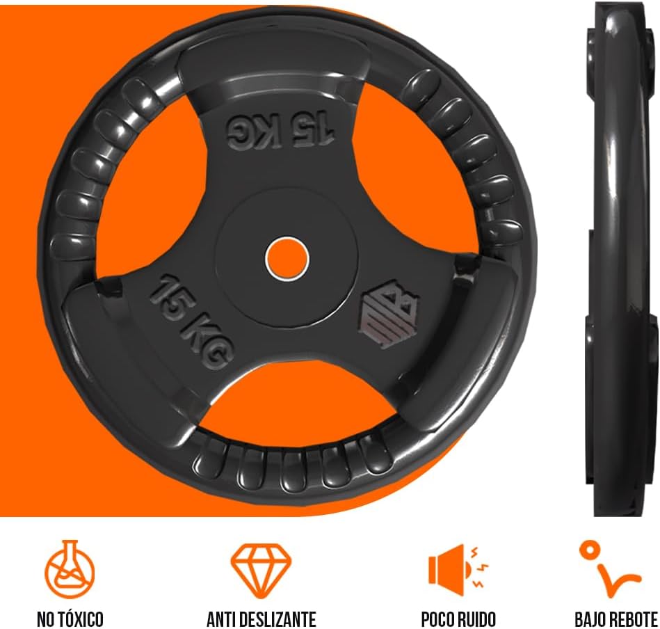 Combo de discos 30mm (80kg)