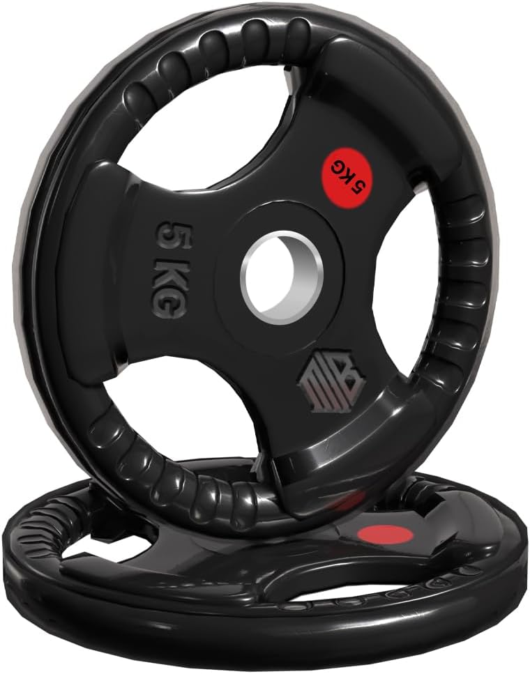 Discos Pesas Hierro engomado 30mm-Maniboom