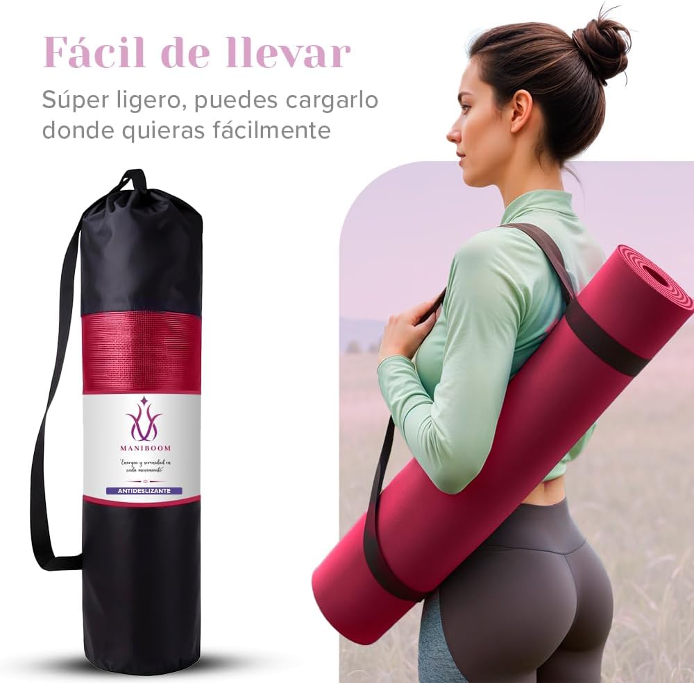 Esterilla de Yoga y Pilates ManiBoom