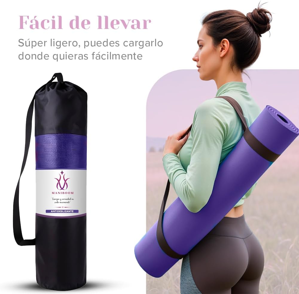 Esterilla de Yoga y Pilates ManiBoom