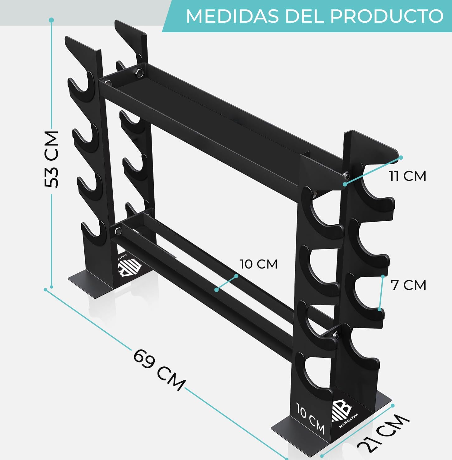 Soporte para Mancuernas ManiBoom