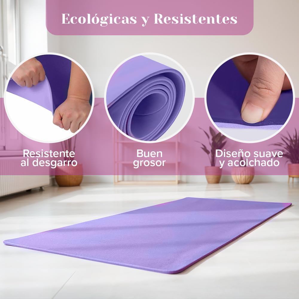 Esterilla de Yoga y Pilates ManiBoom