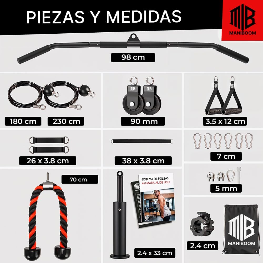 Sistema de Polea ManiBoom