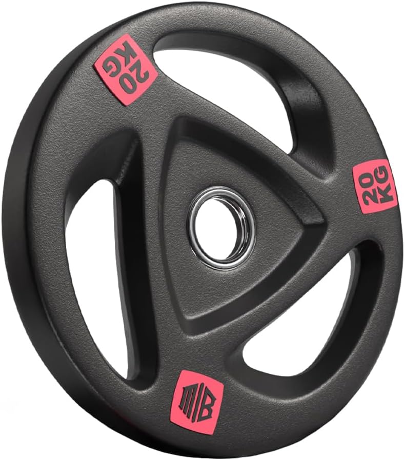 Discos Pesas Hierro engomado 50mm-Maniboom