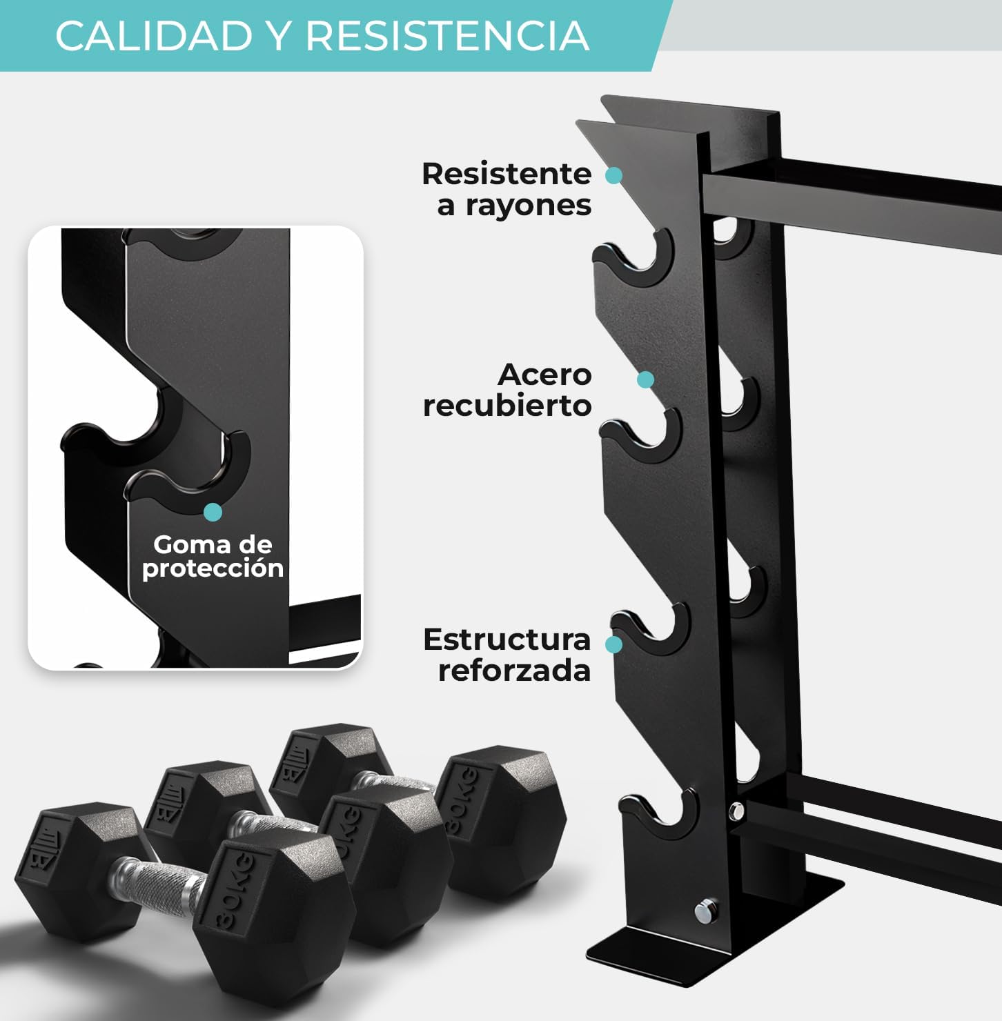 Soporte para Mancuernas ManiBoom