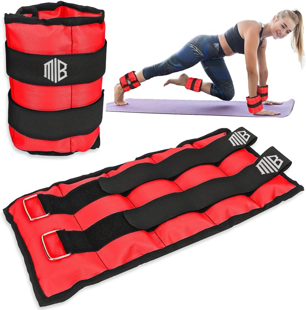 Pesas para Tobillos o Muñecas - Pack de 2 Tobilleras-Maniboom
