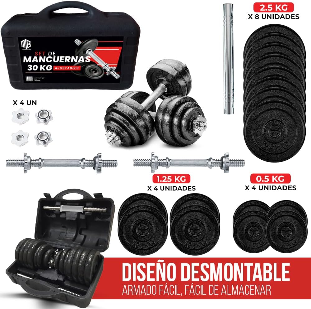 Maletín de Mancuernas Ajustables ManiBoom
